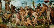 unknow artist Triumphzug des Bacchus oil painting on canvas